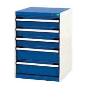 Bott Cubio 5 Drawer Cabinet 525W x 650D x 700mmH 40018138.**
